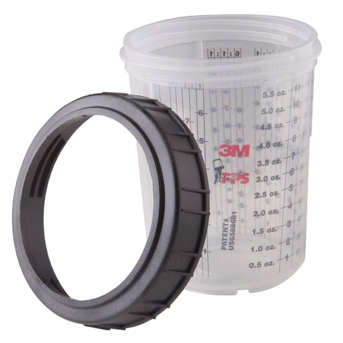 3M 16115 PPS Mini Cup Copas con Collar 177ml