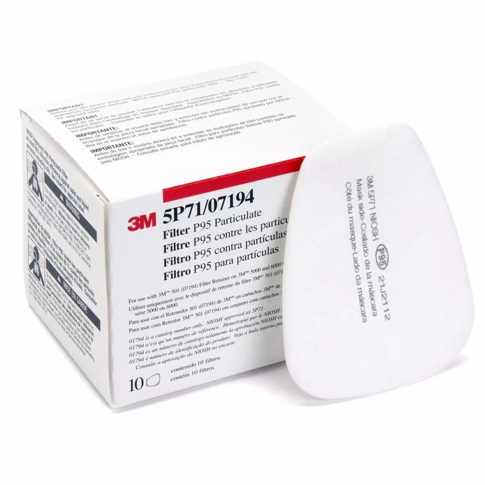 3M 5P71 Filtro para partículas para pintura base aceite P95