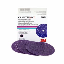 3M 31461 Disco Hookit Clean Sanding Cubitron II 3" G220+