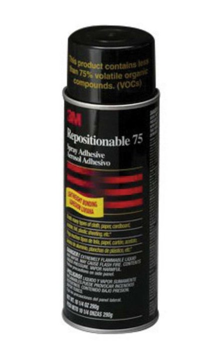 3M 75 Repositionable Adhesive Aerosol Can 16 Oz