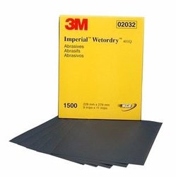 3M 2032 Imperial Wetordry 9 x 11" P1500 (Subempaque c/50)