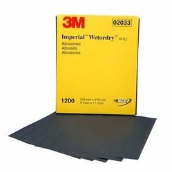 3M 2033 Imperial Wetordry 9 x 11" P1200 (Subempaque c/50)