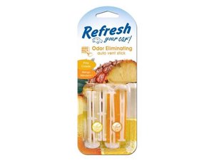 9581 Refresh Your Car® Vent Sticks Piña Colada/Mango mandarina