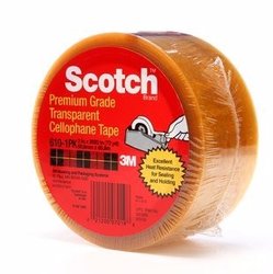 3M 610 Cinta adhesiva de empaque ligero Scotch 48 mm x 66 m