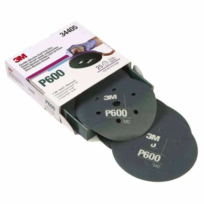 3M 34405 Disco Abrasivo Flexible 6" P600