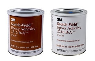 3M 2216A Adhesivo Epoxico Gris Cubeta De 18.75L