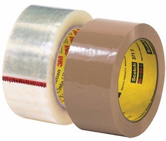 3M 371 Cinta de empaque Uso industrial Scotch 48 mm x 50 m