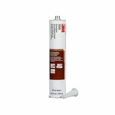 3M 590 Sellador Pu Para Vidrio Oem Negro 310Ml