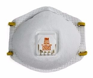 3M 8511 Respirador N95 c/sello facial (por pieza)