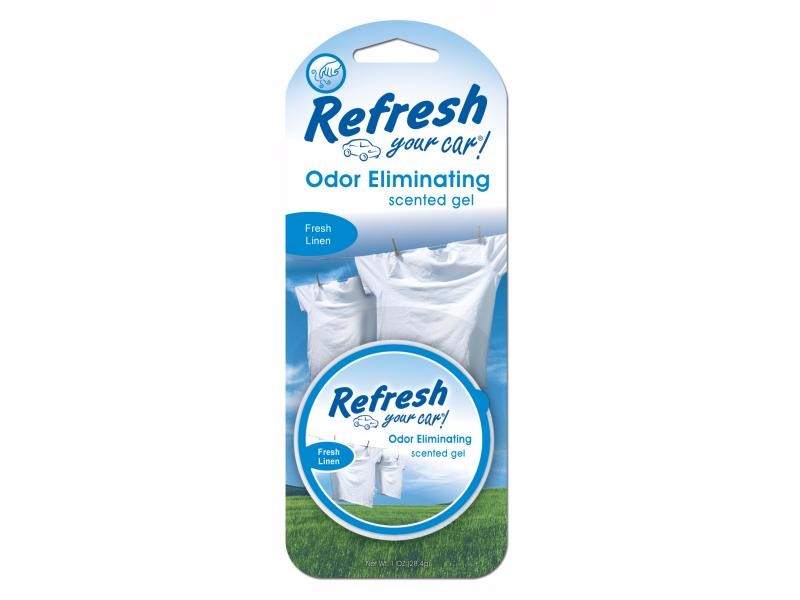 9920 Refresh Your Car® 1oz. Gel Aromatizante Lino Fresco