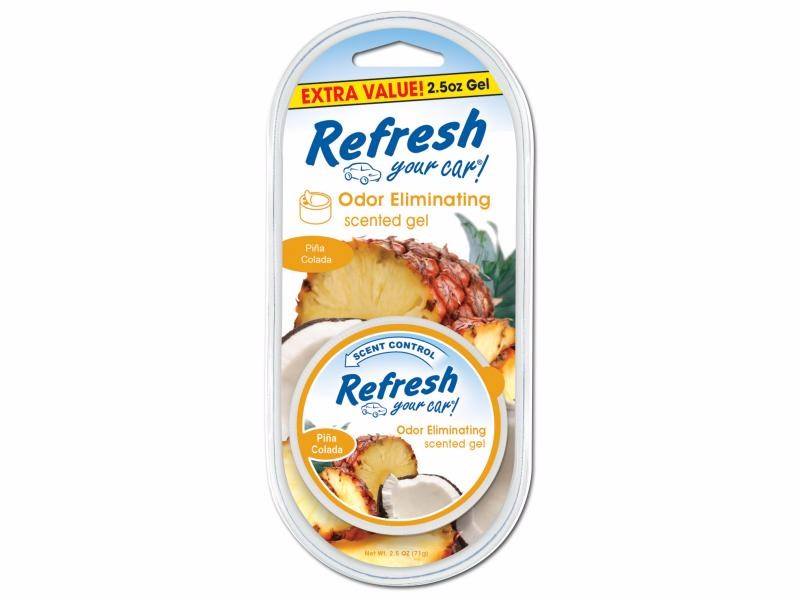 9932 Refresh Your Car® 2.5oz. Gel Aromatizante Piña Colada