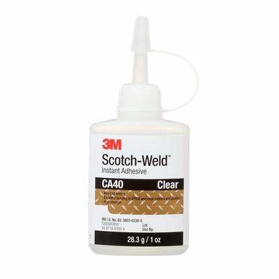 3M CA 40 Instant Adhesive 1 Oz Bottle -3Mid